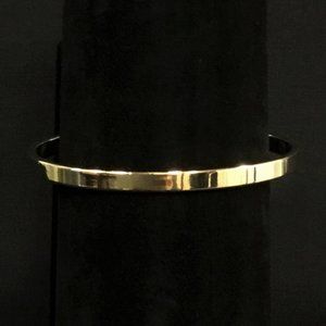 Goldtone Bangle Bracelet